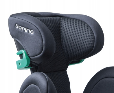 Sorino Ceres Fotelik Samochodowy 15-36 kg Black