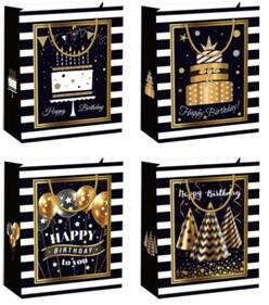 W&K Torebka Prezentowa S (24x18cm) Mix Wzorów