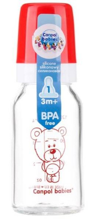 Canpol Babies Butelka Szklana 120ml 42/102