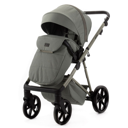 Adamex Delta Natura 4 Wózek Głęboko-Spacerowy Salvia