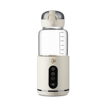 MyBabyBottle Przenośny Podgrzewacz do Butelek, Wody i Mleka dla Dzieci - Biały