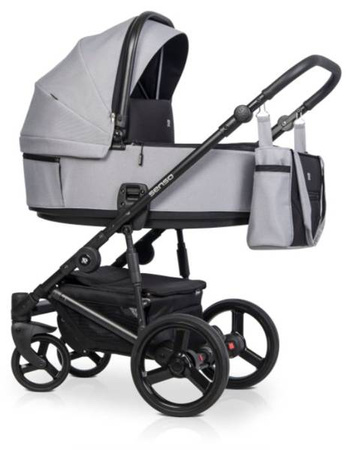 Riko Senso Wózek Głęboko-Spacerowy 2w1 Grey Fox