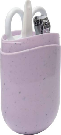 Luma Zestaw Do Pielęgnacji Paznokci W Etui Speckles Lila