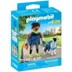 Playmobil - my Life Biegacz z border collie 71740