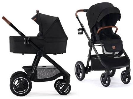 Kinderkraft Everyday Wózek Wielofunkcyjny 2w1 Black