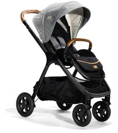 Joie Finiti Wózek Spacerowy + Godnola + Śpiworek + Torba Dla Mamy 4w1 Signature Carbon