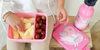 Pret Lunch box Unikorn Heart PINK