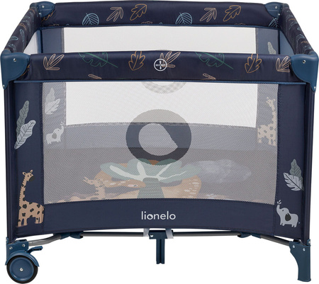Lionelo Bonnie - składany kojec dziecięcy | Blue Navy