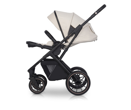 Cavoe Axo Shine Wózek Głęboko-Spacerowy 2w1 + Torba + Adaptery Champagne