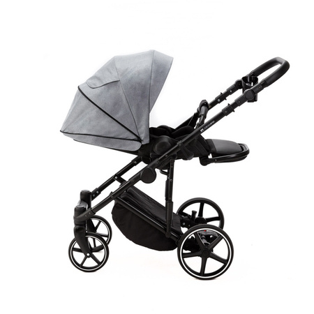 Adamex Zico New Wózek Głęboko-Spacerowy 2w1 Szary TK-60