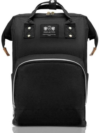 Zagatto Torba Plecak do Wózka ZJ Black Maja2020