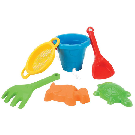 Wader Komplet do Piasku zamek 6 el.