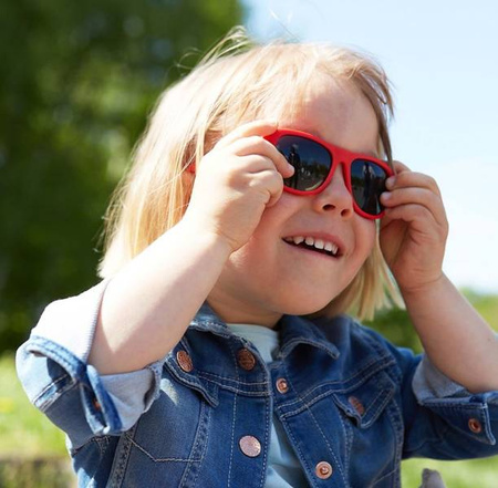 Tootiny Classic Small Okulary Przeciwsłoneczne Czerwone