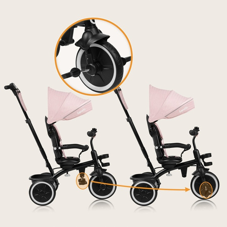 Lionelo Rowerek Trójkołowy Berry Pink Rose