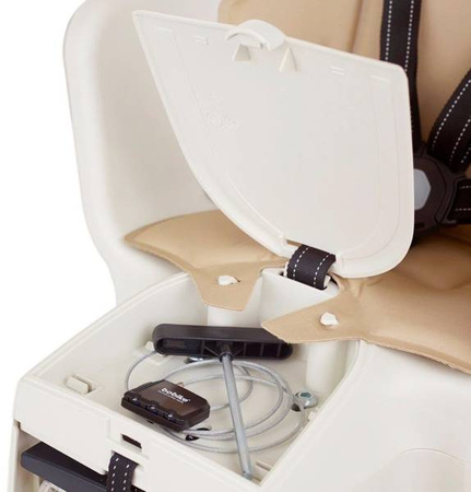 Bobike Fotelik Rowerowy Exclusive Maxi Plus Led Na Bagażnik Safari Chic