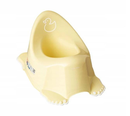 Tega Kaczka Nocnik Antypoślizgowy Żółty