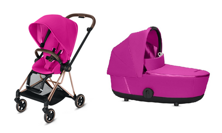 Cybex Mios 2.0 Wózek Głęboko-Spacerowy Fancy Pink
