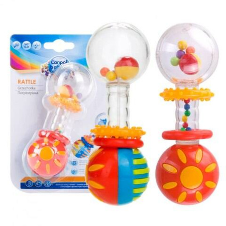 Canpol Babies Grzechotka z Tykającą Kulką 2/457_red