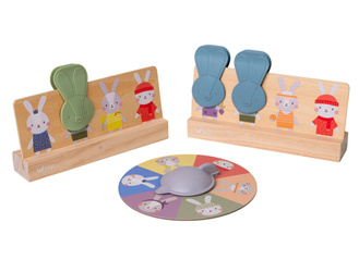 Taf Toys Moje Pierwsze Bingo Królik Edukacyjna Gra dla Dzieci 24M+