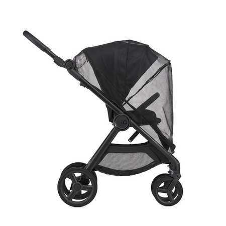 Anex IQ Basic New Transfarmation Wózek Głęboko-Spacerowy Nyx + Cybex Aton B2 i-Size Fotelik Samochodowy 0-13kg + Baza One Volcano Black