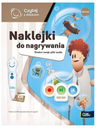 Albi Czytaj z Albikiem Naklejki do Nagrywania