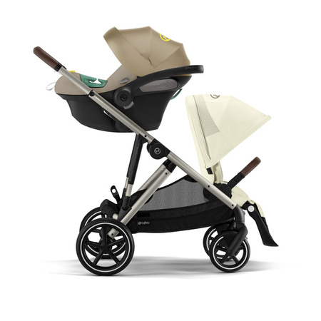 Cybex Gazelle S Wózek Spacerowy Rama Taupe Seashell Beige