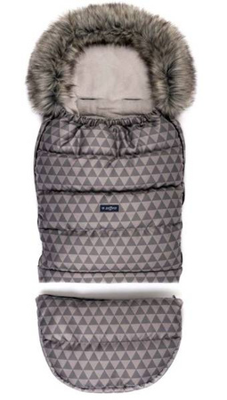 Zaffiro Grow Up 2.0 Śpiworek Do Wózka Plusz Geo Grey