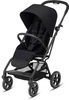 Cybex Eezy S Twist + Plus 2 Wózek Spacerowy + Gondola S Deep Black - Czarna Rama