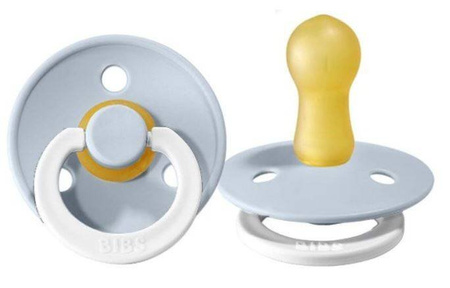 Bibs Smoczek Uspokajający Kauczukowy r. M BABY BLUE