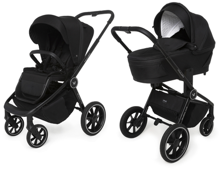 Muuvo Quick 4.0 Wózek Głęboko-Spacerowy Classic Black