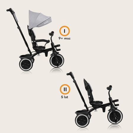 Lionelo Rowerek Trójkołowy Berry Grey Stone