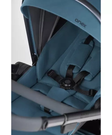 Anex L/Type Wózek Głęboko-Spacerowy z Okryciem Na Nóżki i Plecakiem Ocean