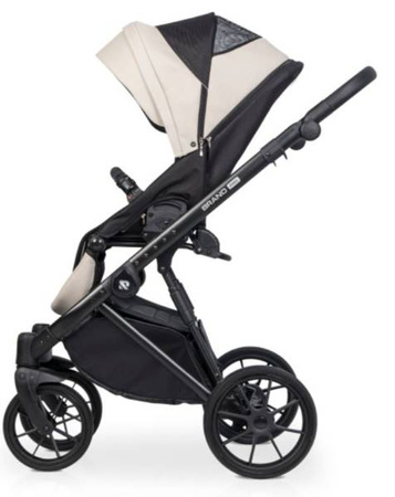Riko Brano Pro Wózek Głęboko-Spacerowy 2w1 Sand