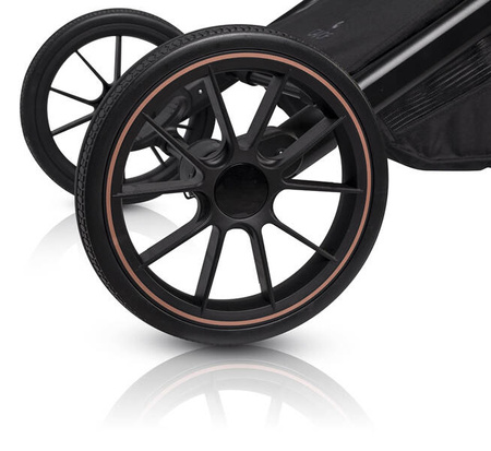 Cavoe Avec 2024 Wózek Głęboko-Spacerowy Bliźniaczy 2w1 Meteorite