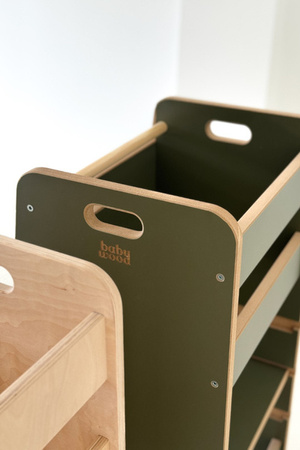 Baby Wood Kitchen Helper Comfort Oliwkowy