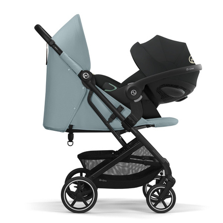Cybex Beezy Wózek Spacerowy Rama Czarna Stormy Blue 2024