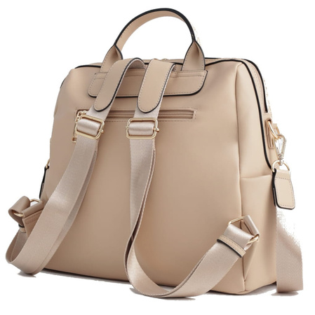 Joissy Mini plecak i torba dla mamy do wózka 2w1 Ivory Cream