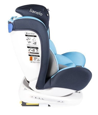 Lionelo Bastiaan 360° Fotelik Samochodowy 0-36kg Niebieski