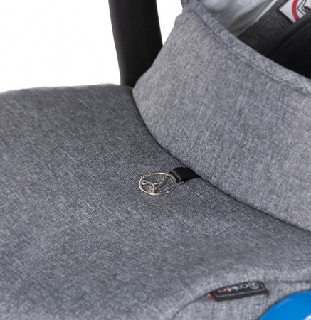 Coletto Kite Isofix Fotelik Samochodowy Uniwersalny 0-13 kg Grey