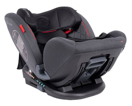 Coletto Cascade Isofix Fotelik Samochodowy 0-36 kg RWF Grey