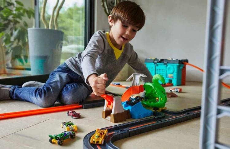 Hot Wheels City Toxic Creatures Atak AligatoraZestaw tematyczny