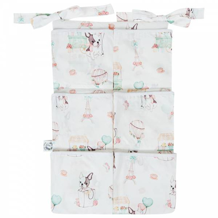 Bonjour Cherie Organizer na Łóżeczko 65x40 cm Paris