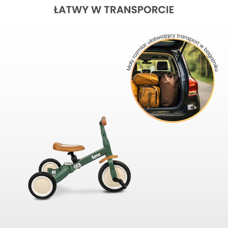 Toyz Fox Rowerek Biegowy Turquoise