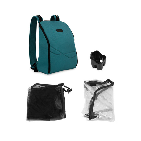 MoMi Andrea Wózek Spacerowy Ciemny Turkusowy