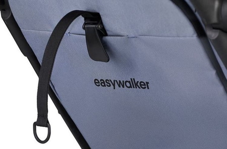 Easywalker Jackey Kompaktowy Wózek Spacerowy z Torbą Transportową Pebble Grey
