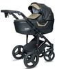Coto Baby Quara Wózek Głęboko-spacerowy 02 Dark Grey Brown Eco