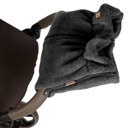 Zaffiro Sierra Mufka do Wózka Wełniana Anthracite