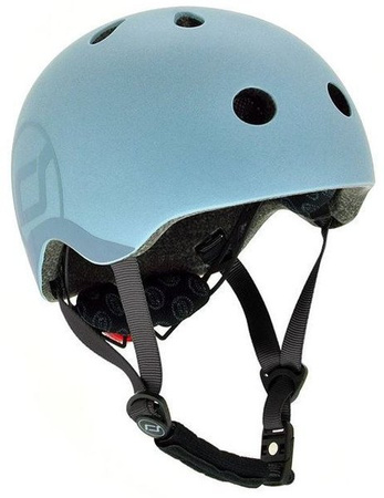 Scootandride Kask Dla Dzieci S-M Steel