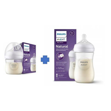 Avent Startowy Zestaw Butelek 125ml + 260ml