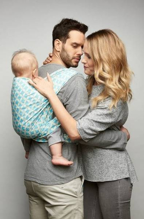 Zaffiro Chusta Be Close Geo Blue Steel